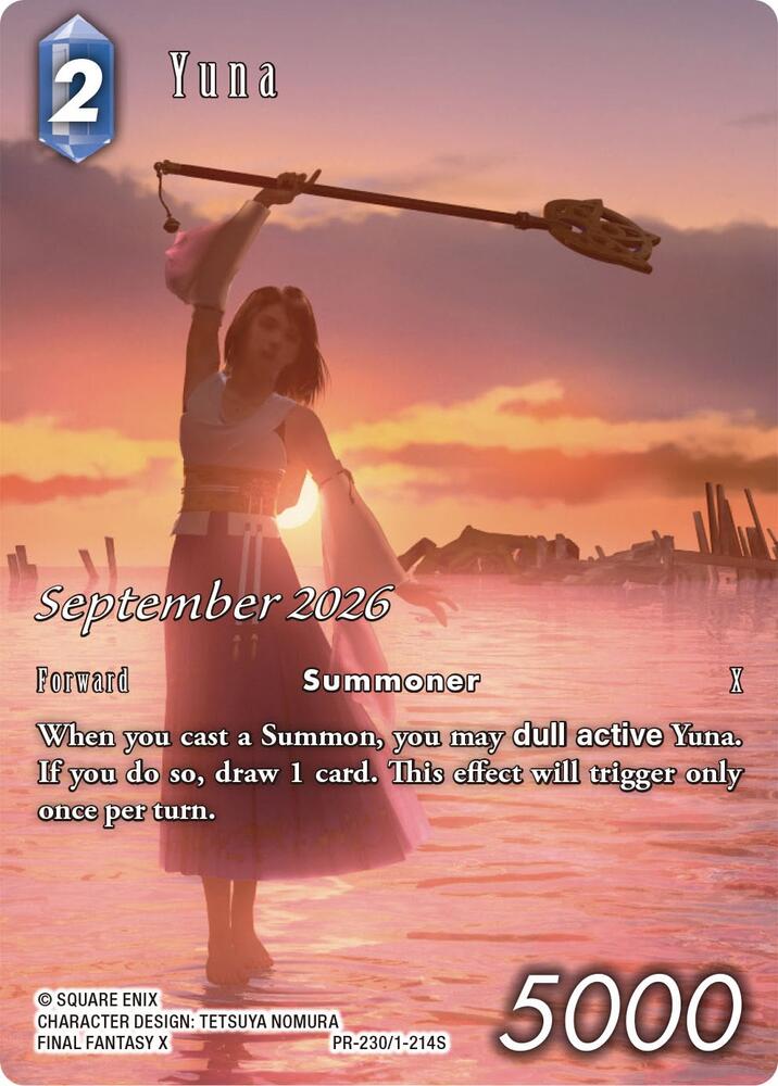 Yuna, FF: Promo Cards PR-230/1-214S