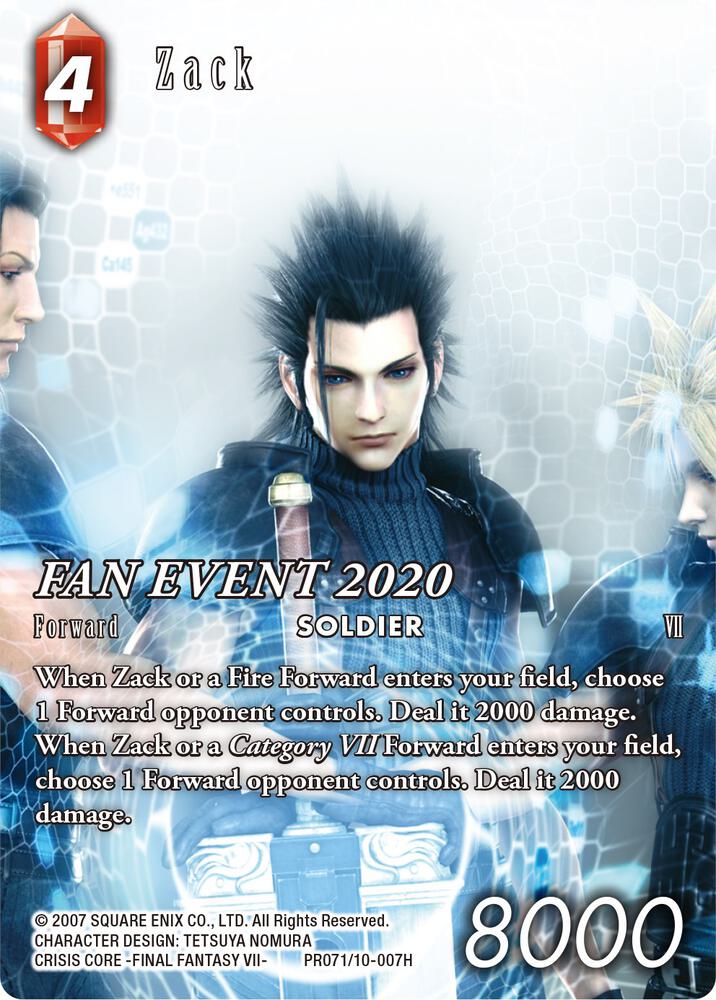 Zack - PR071/007H, FF: Promo Cards PR071/007H