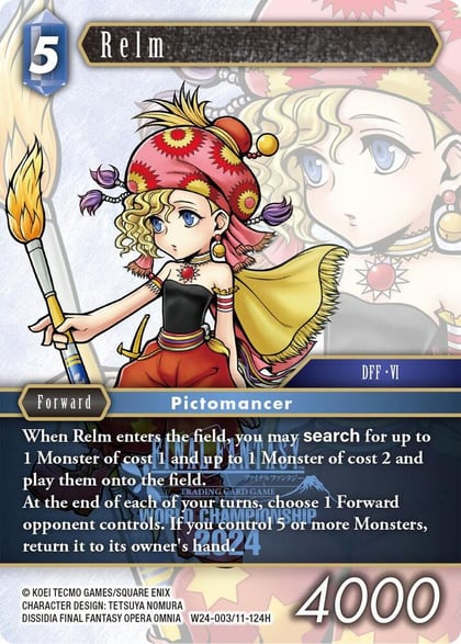 Relm, World Champion Decks 2024 W24-003/11-124H