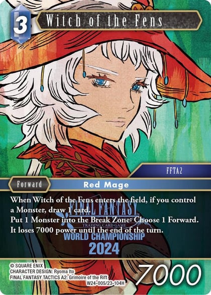 Witch of the Fens, World Champion Decks 2024 W24-005/23-104H