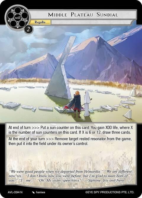 Middle Plateau Sundial, Attack on Velmardia AVL-094 N