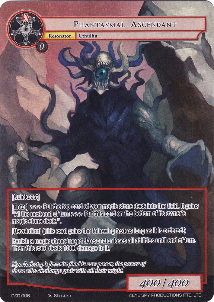 Phantasmal Ascendant (Full Art), Starter Deck: Tales DSD-006