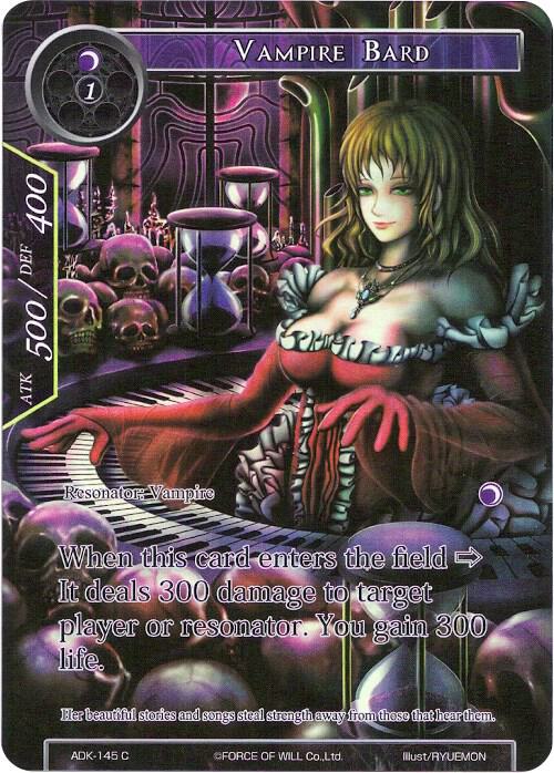 Vampire Bard (Full Art), Advent of the Demon King ADK-145