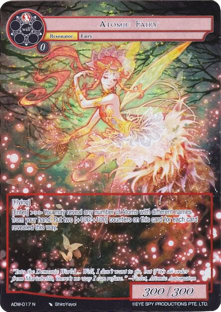 Atomic Fairy (Full Art), Assault into the Demonic World ADW-017