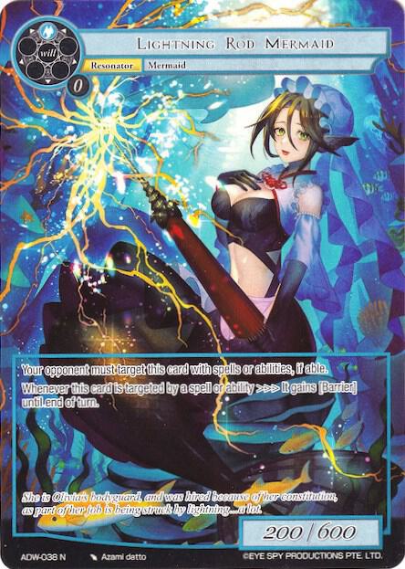 Lightning Rod Mermaid (Full Art), Assault into the Demonic World ADW-038