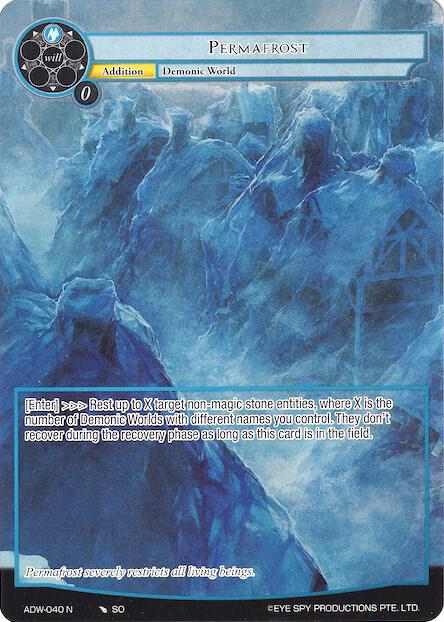 Permafrost (Full Art), Assault into the Demonic World ADW-040