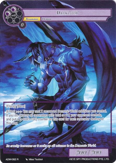 Darklord (Full Art), Assault into the Demonic World ADW-062