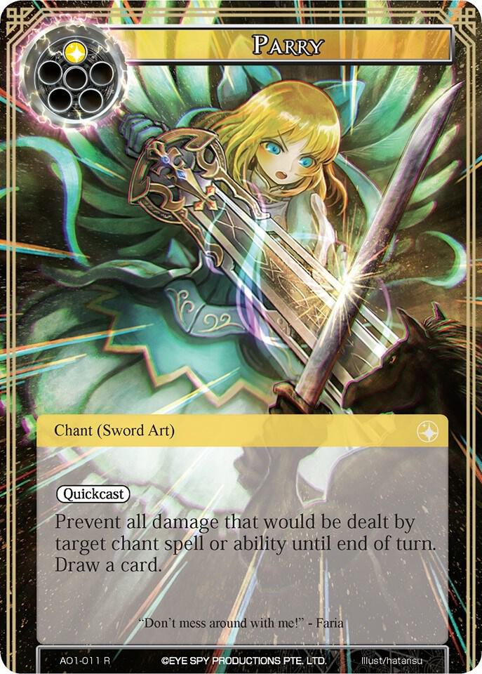 Parry, Alice Origin AO1-011