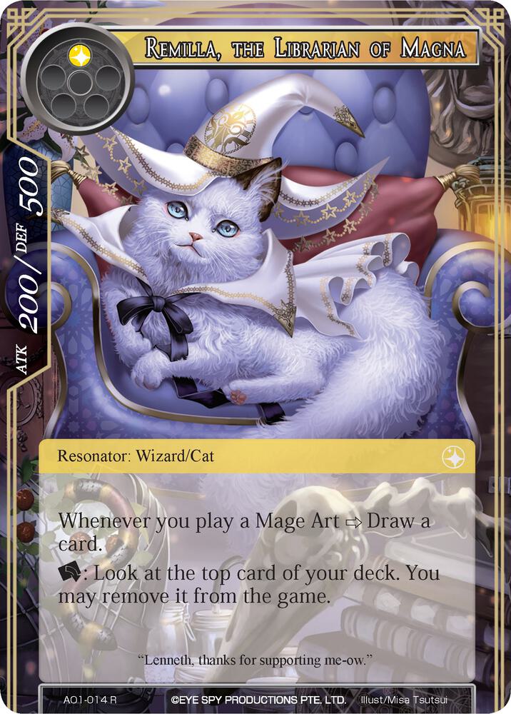 Remilla, the Librarian of Magna, Alice Origin AO1-014