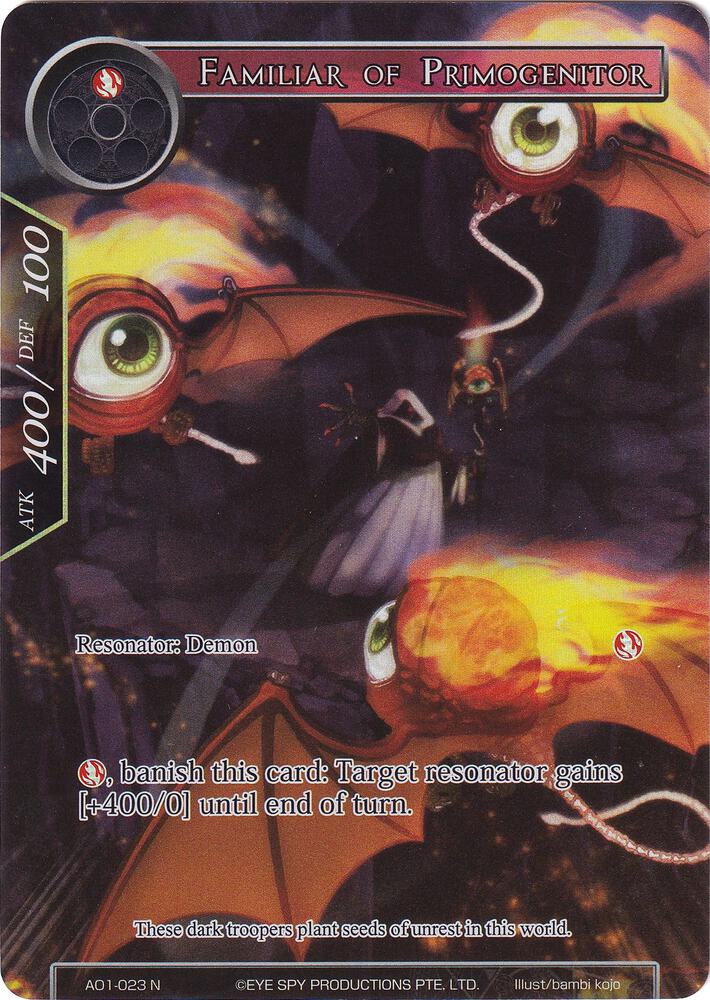 Familiar of Primogenitor (Full Art), Alice Origin AO1-023