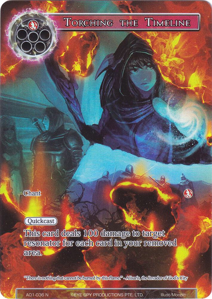 Torching the Timeline (Full Art), Alice Origin AO1-036