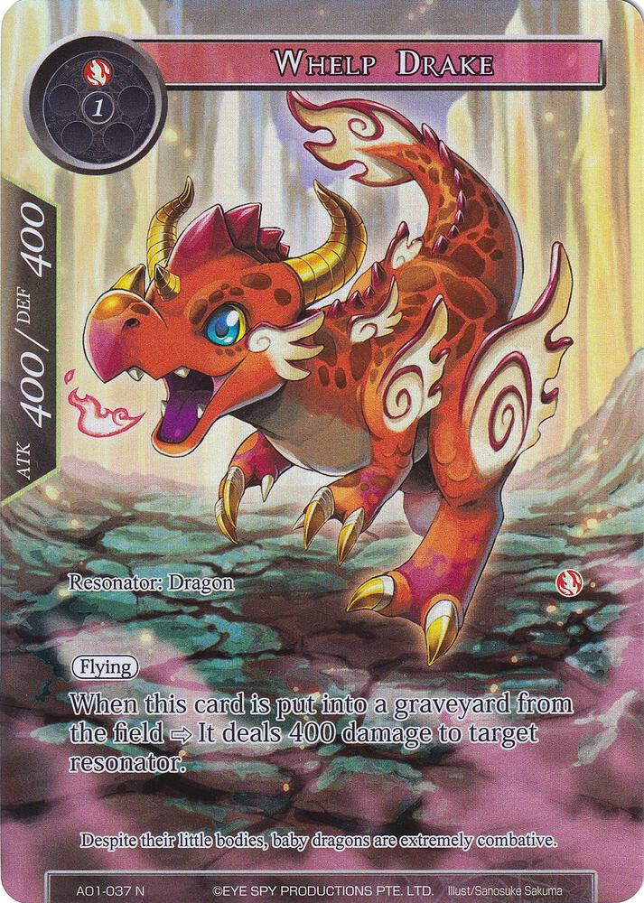 Whelp Drake (Full Art), Alice Origin AO1-037