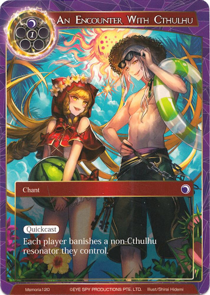An Encounter with Cthulhu, Alice Origin Memoria Cards Memoria120
