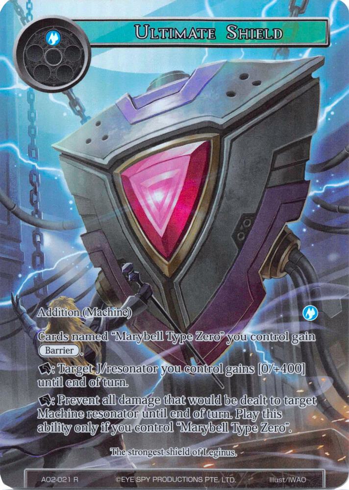 Ultimate Shield (Full Art), Alice Origin II AO2-021