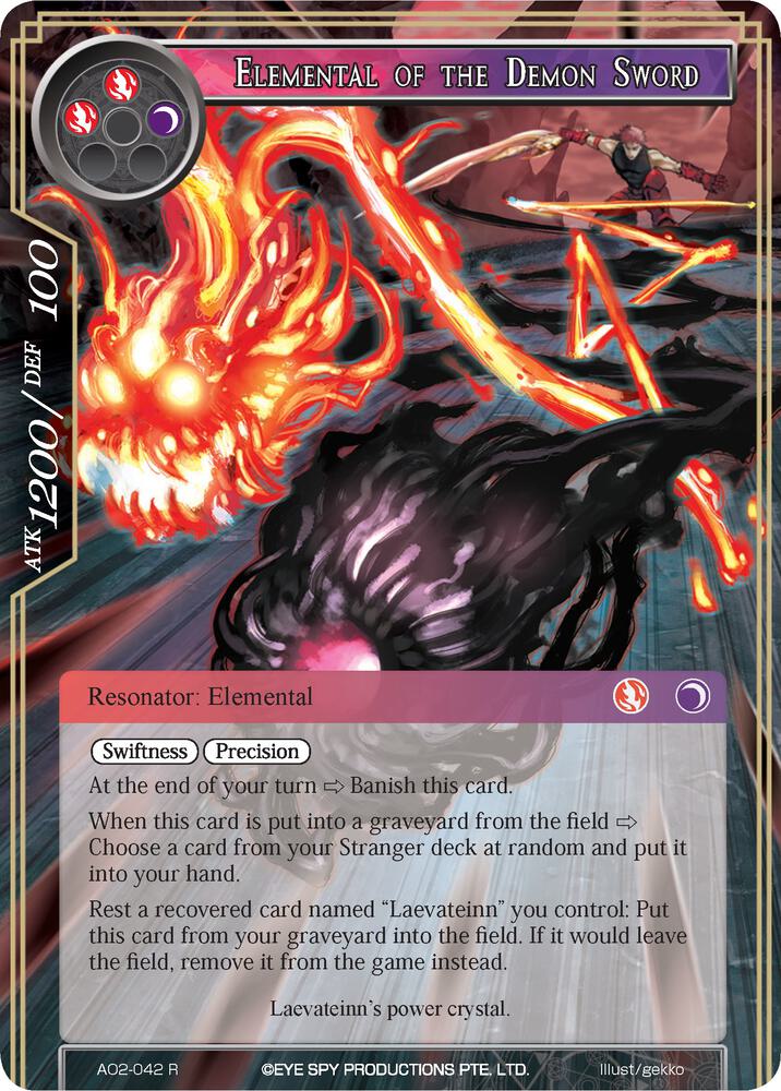 Elemental of the Demon Sword, Alice Origin II AO2-042