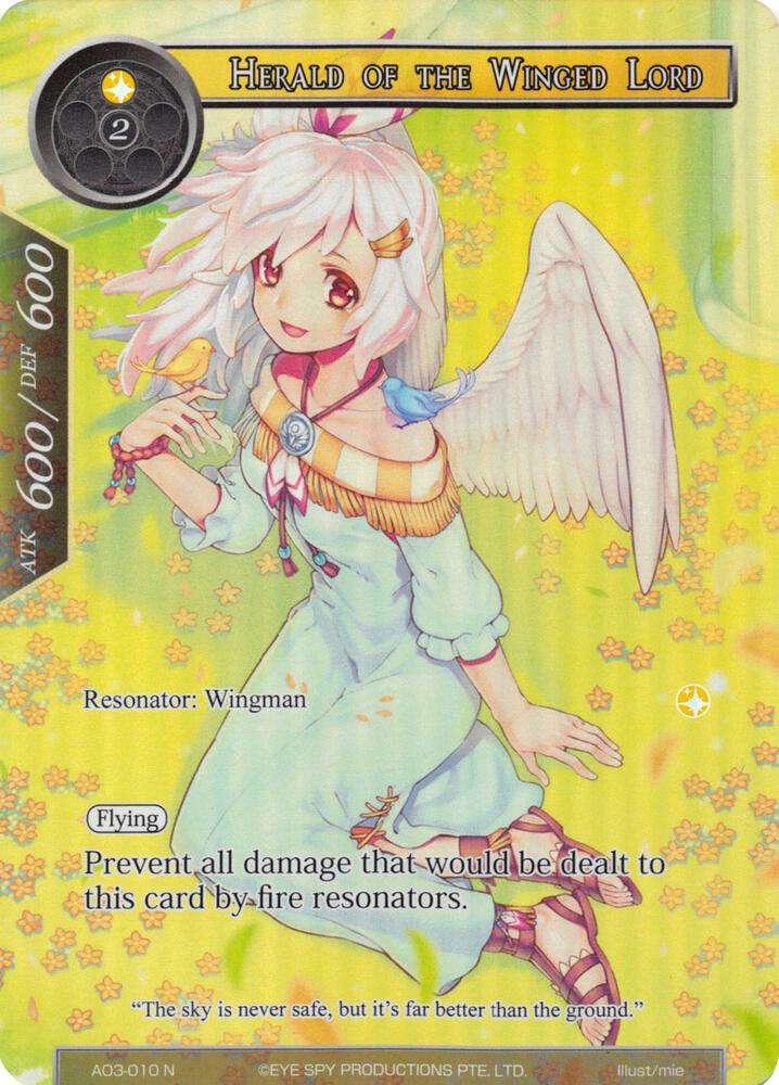 Herald of the Winged Lord (Full Art), Alice Origin III AO3-010