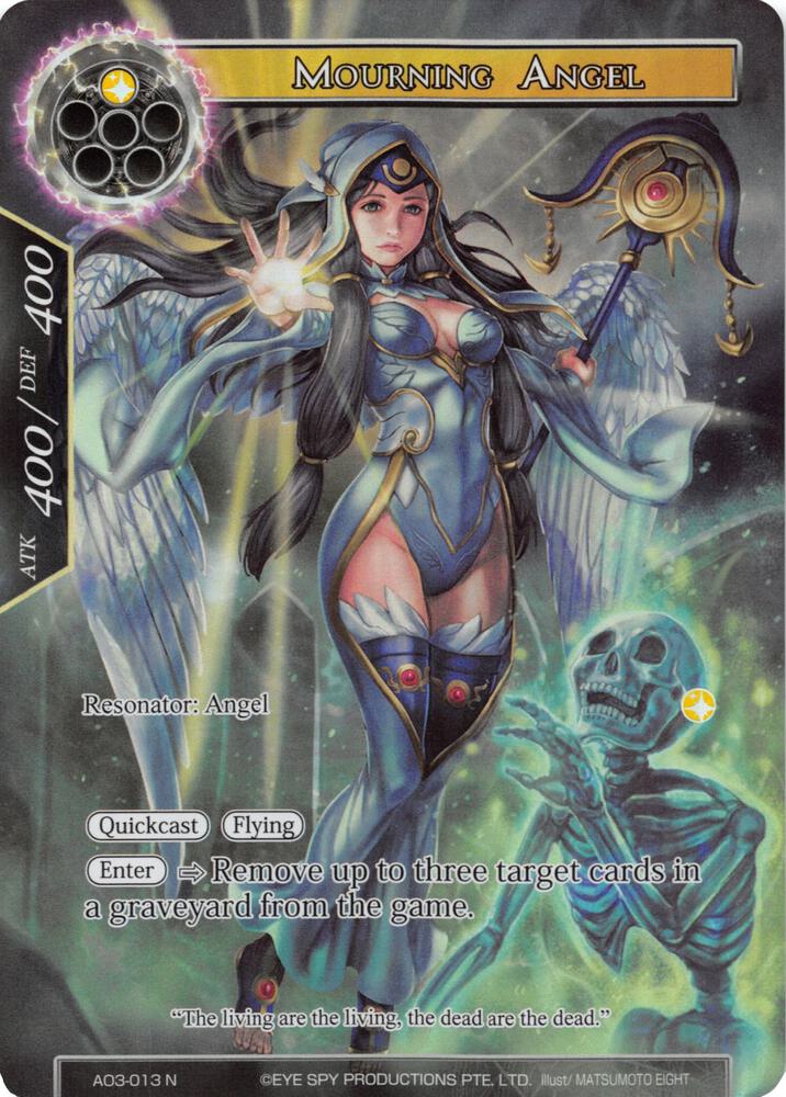 Mourning Angel (Full Art), Alice Origin III AO3-013