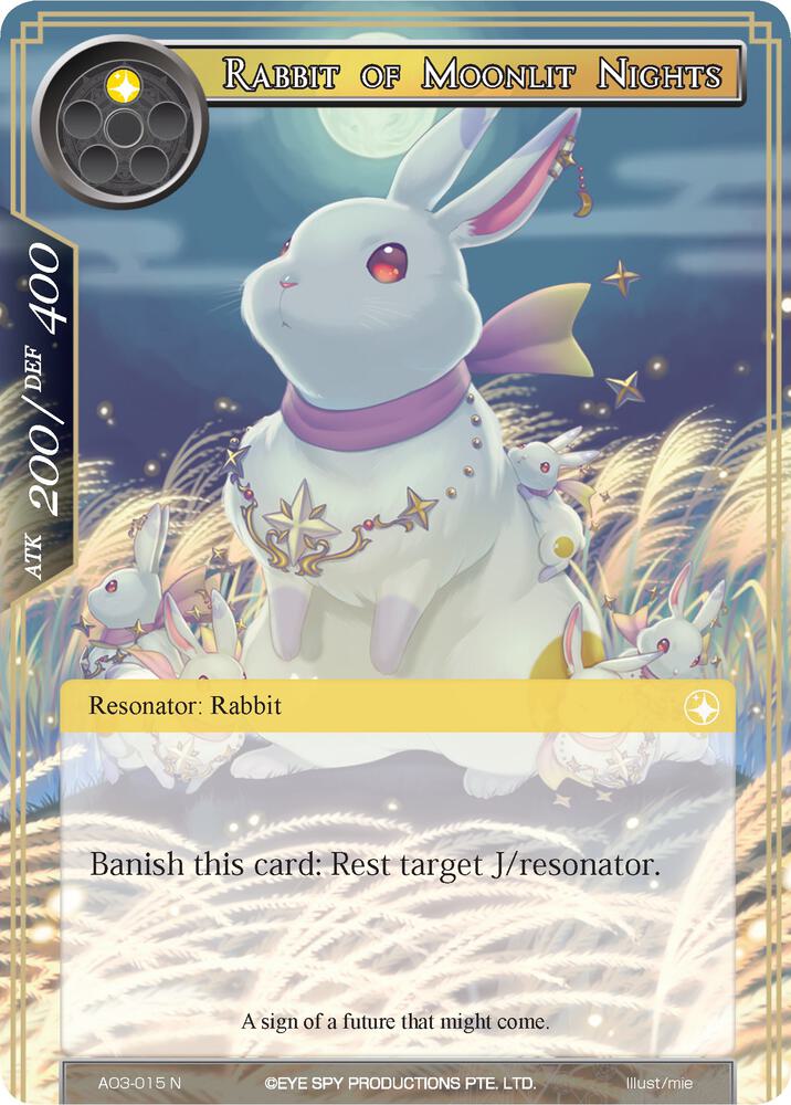 Rabbit of Moonlit Nights, Alice Origin III AO3-015