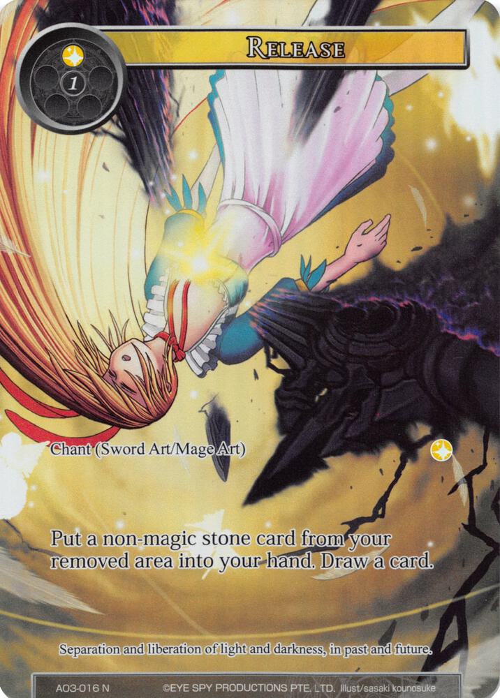 Release (Full Art), Alice Origin III AO3-016