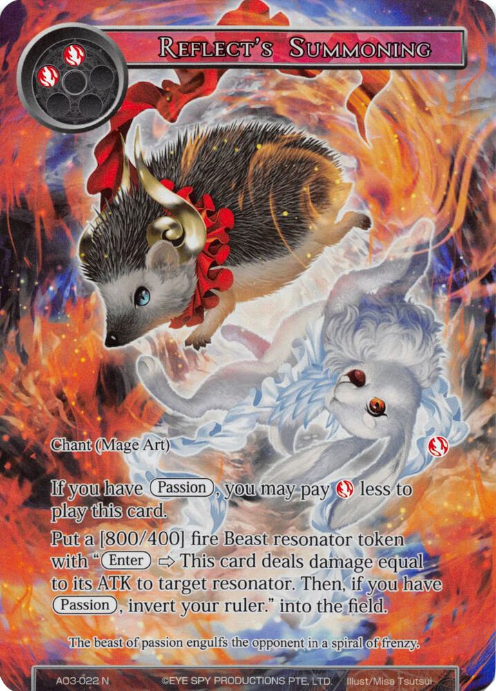 Reflect's Summoning (Full Art), Alice Origin III AO3-022
