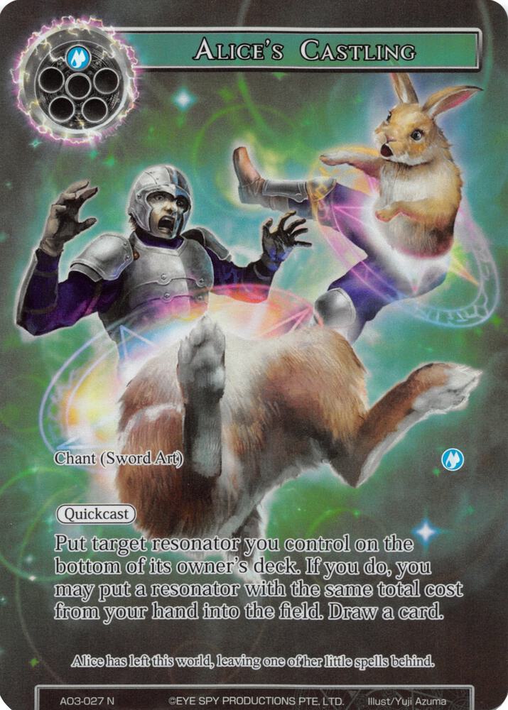Alice's Castling (Full Art), Alice Origin III AO3-027