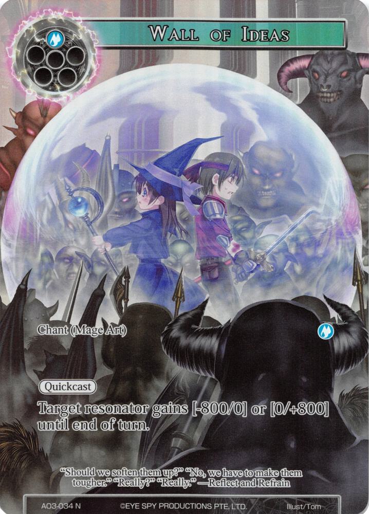 Wall of Ideas (Full Art), Alice Origin III AO3-034