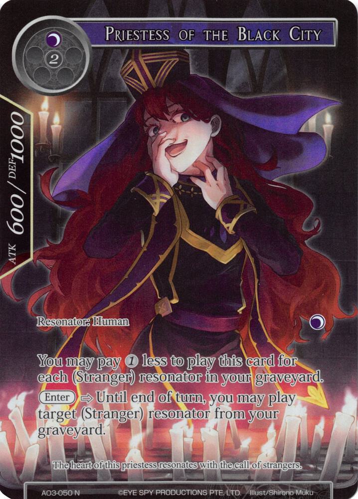 Priestess of the Black City (Full Art), Alice Origin III AO3-050