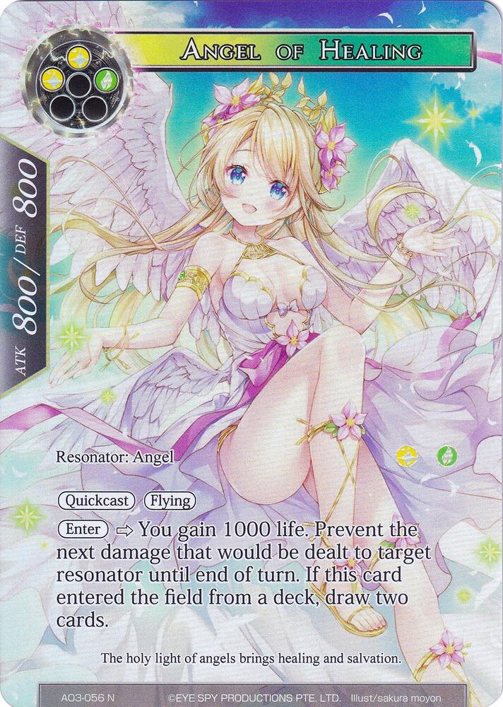 Angel of Healing (Full Art), Alice Origin III AO3-056