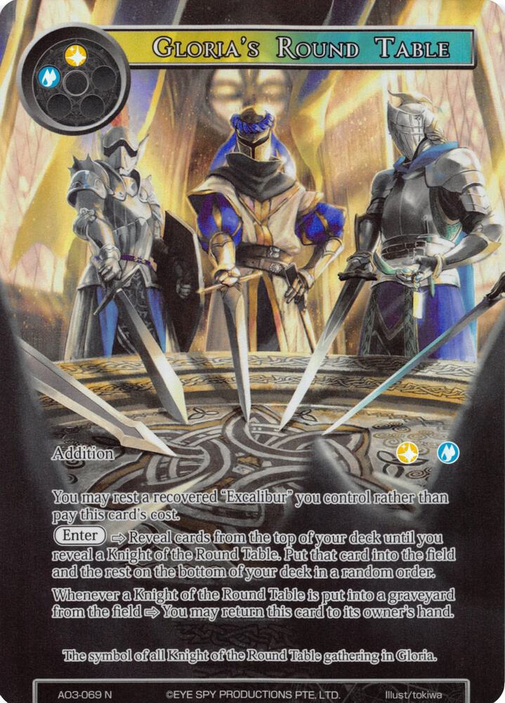 Gloria's Round Table (Full Art), Alice Origin III AO3-069