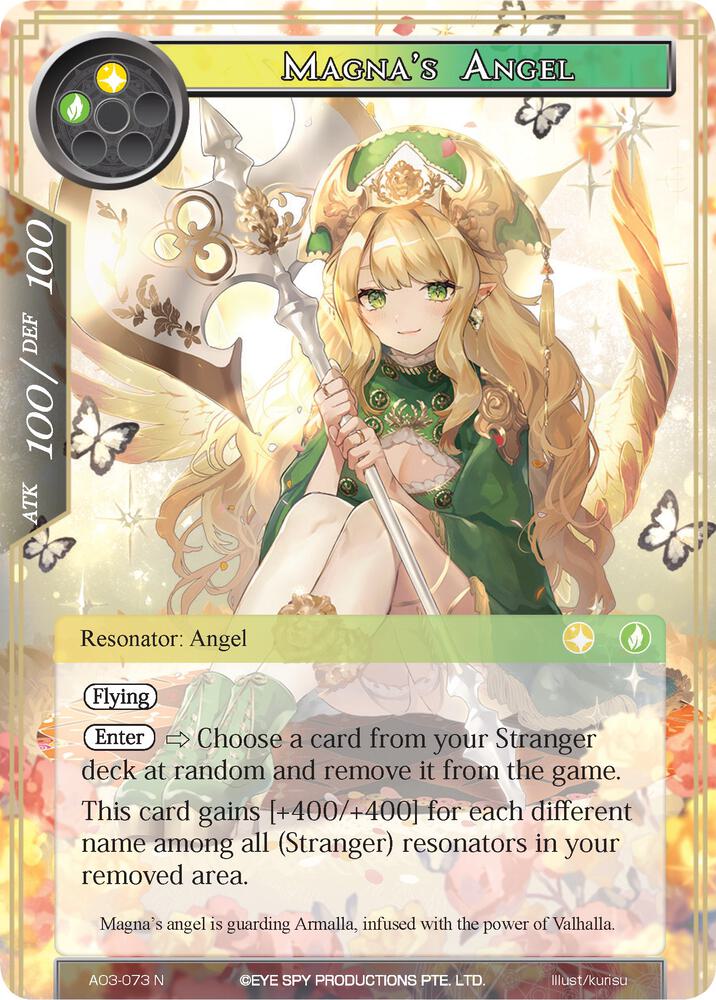 Magna's Angel, Alice Origin III AO3-073