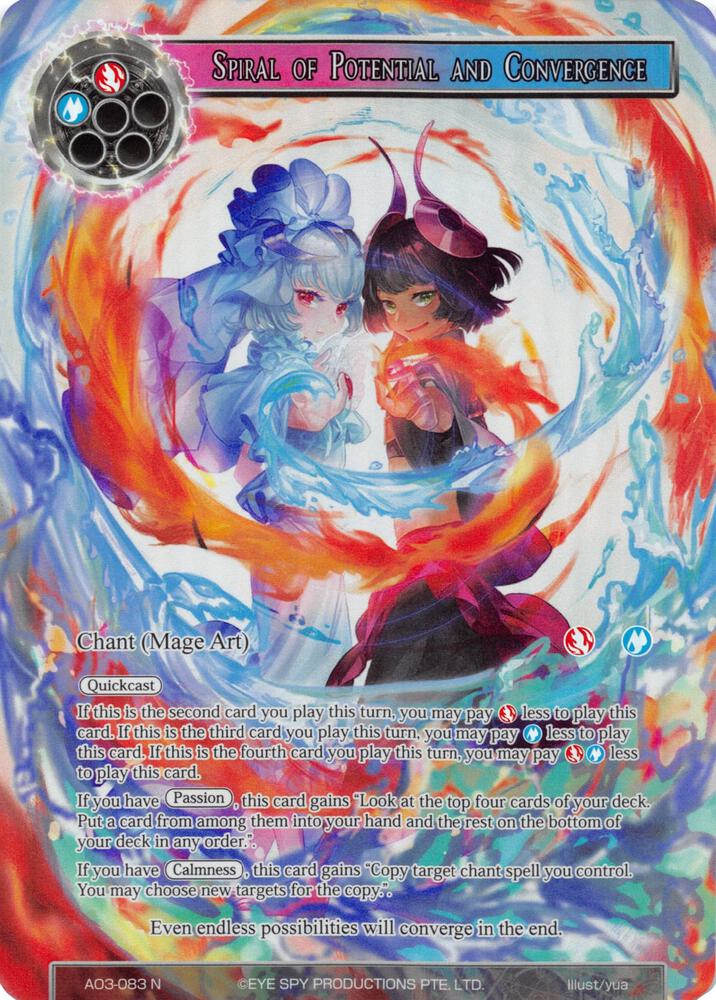 Spiral of Potential and Convergence (Full Art), Alice Origin III AO3-083