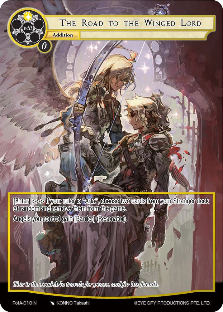 The Road to the Winged Lord (Full Art), Alice Origin IV: Prologue of Attoractia PofA-010
