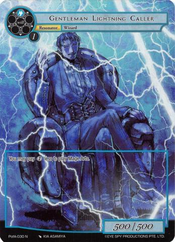 Gentleman Lightning Caller (Full Art), Alice Origin IV: Prologue of Attoractia PofA-030