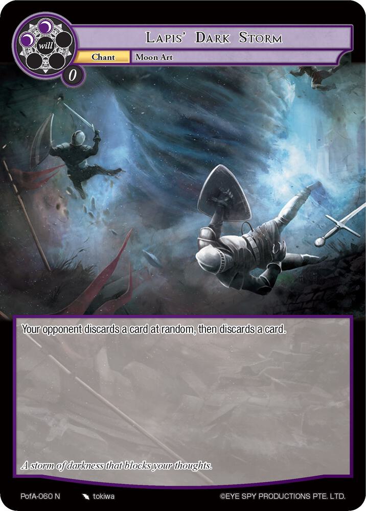Lapis' Dark Storm, Alice Origin IV: Prologue of Attoractia PofA-060