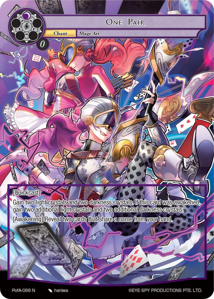 One Pair (Full Art), Alice Origin IV: Prologue of Attoractia PofA-066