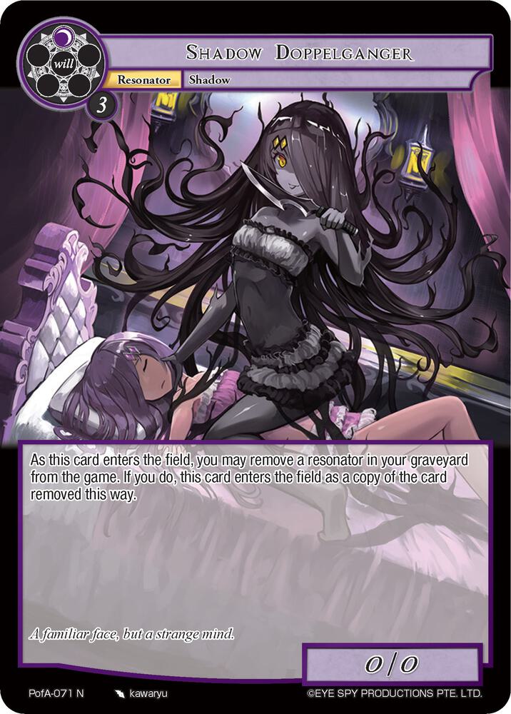 Shadow Doppelganger, Alice Origin IV: Prologue of Attoractia PofA-071