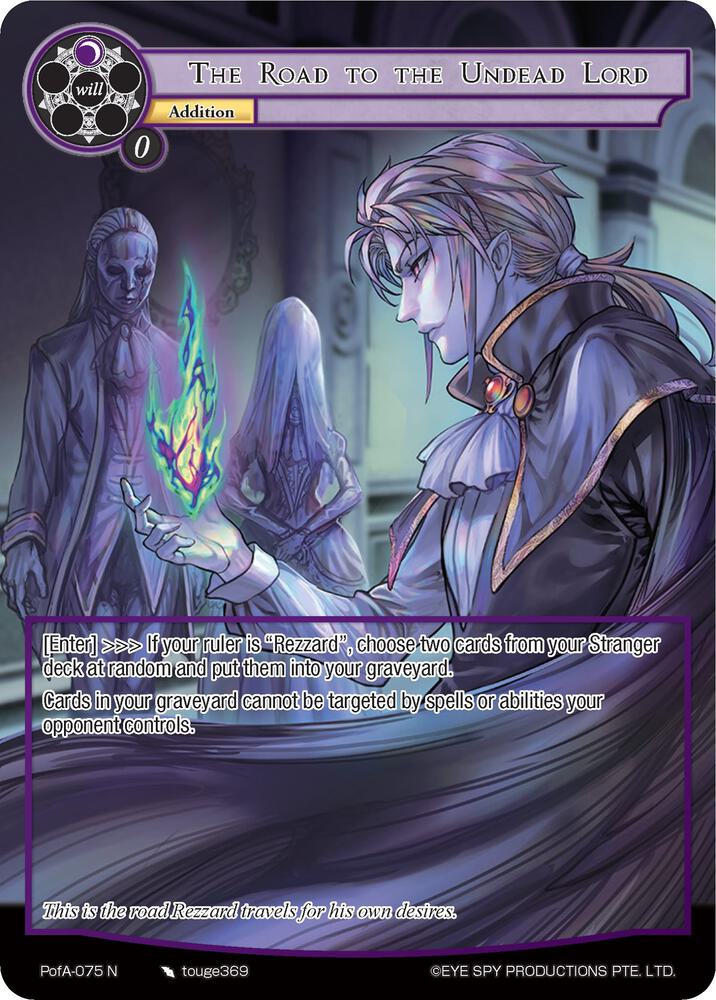 The Road to the Undead Lord (Full Art), Alice Origin IV: Prologue of Attoractia PofA-075