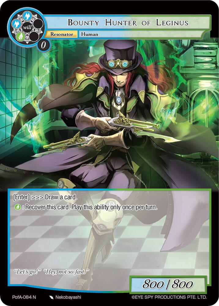 Bounty Hunter of Leginus, Alice Origin IV: Prologue of Attoractia PofA-084