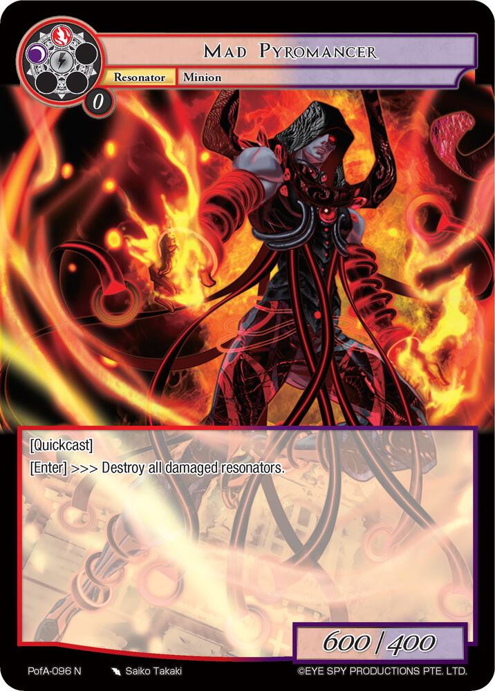 Mad Pyromancer, Alice Origin IV: Prologue of Attoractia PofA-096