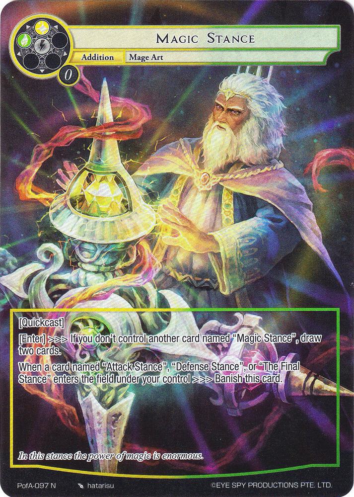 Magic Stance (Full Art), Alice Origin IV: Prologue of Attoractia PofA-097