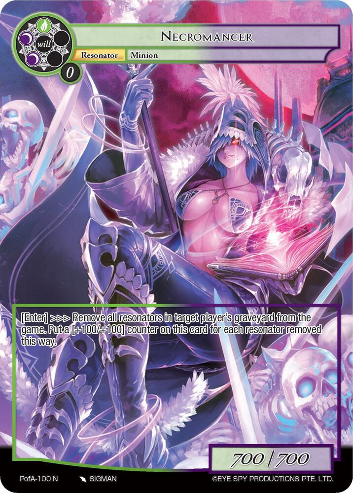 Necromancer (Full Art), Alice Origin IV: Prologue of Attoractia PofA-100