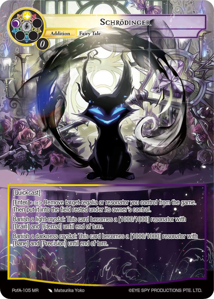 Schrodinger (Full Art), Alice Origin IV: Prologue of Attoractia PofA-105