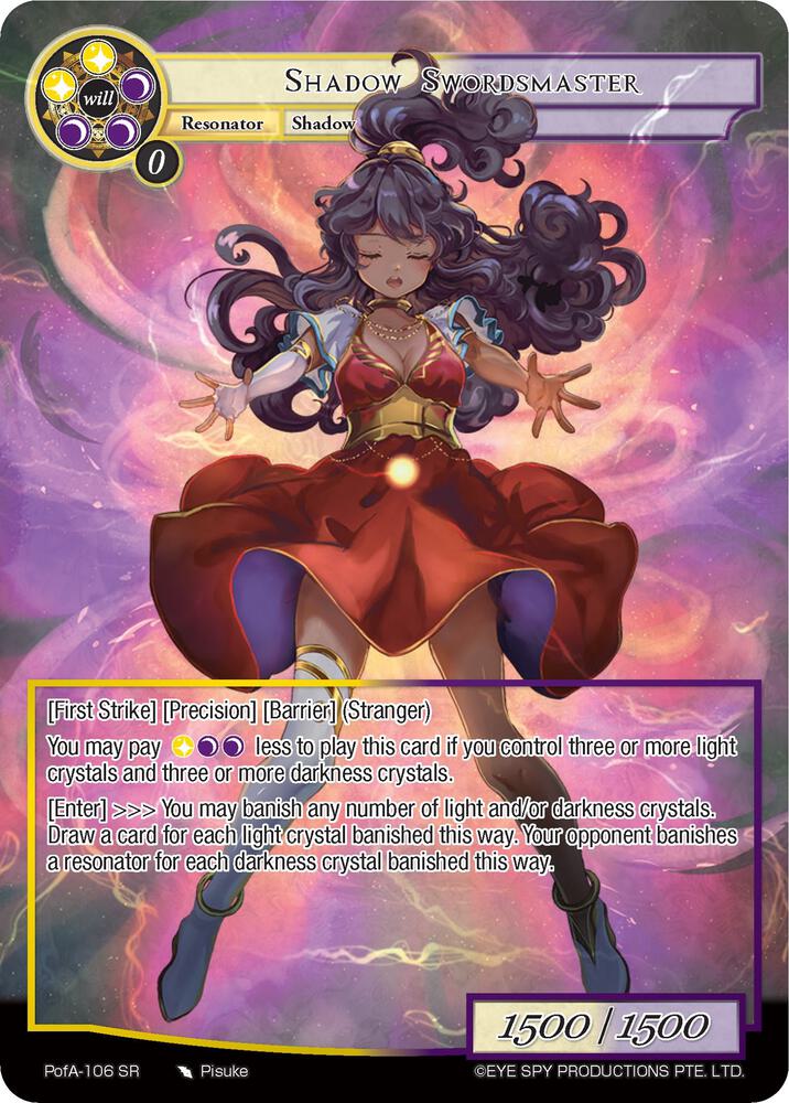 Shadow Swordmaster (Full Art), Alice Origin IV: Prologue of Attoractia PofA-106