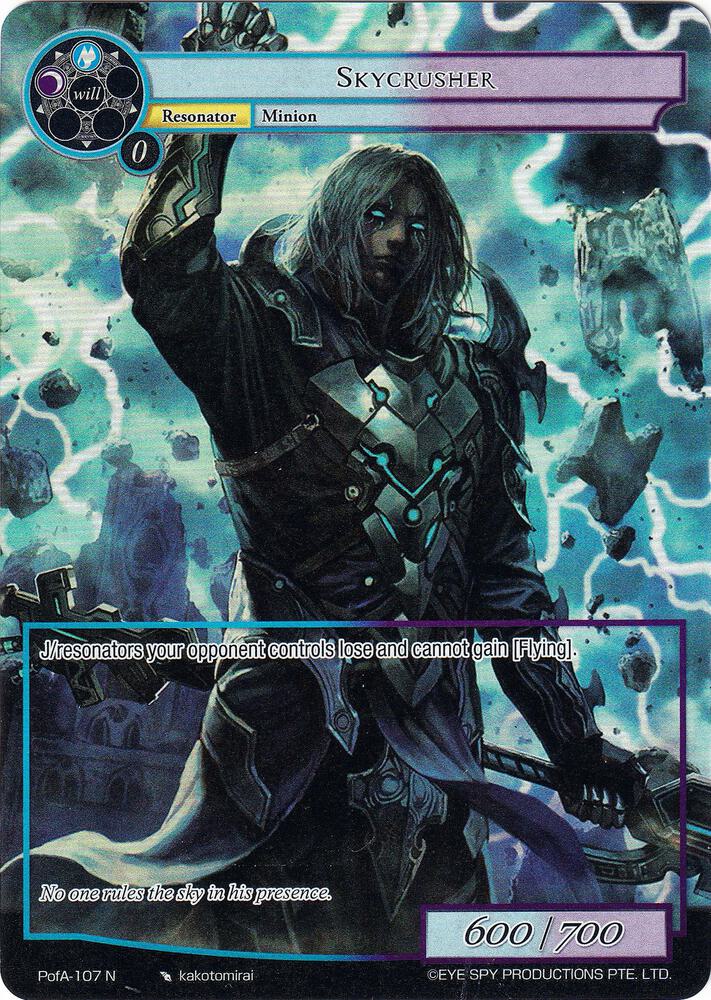Skycrusher (Full Art), Alice Origin IV: Prologue of Attoractia PofA-107