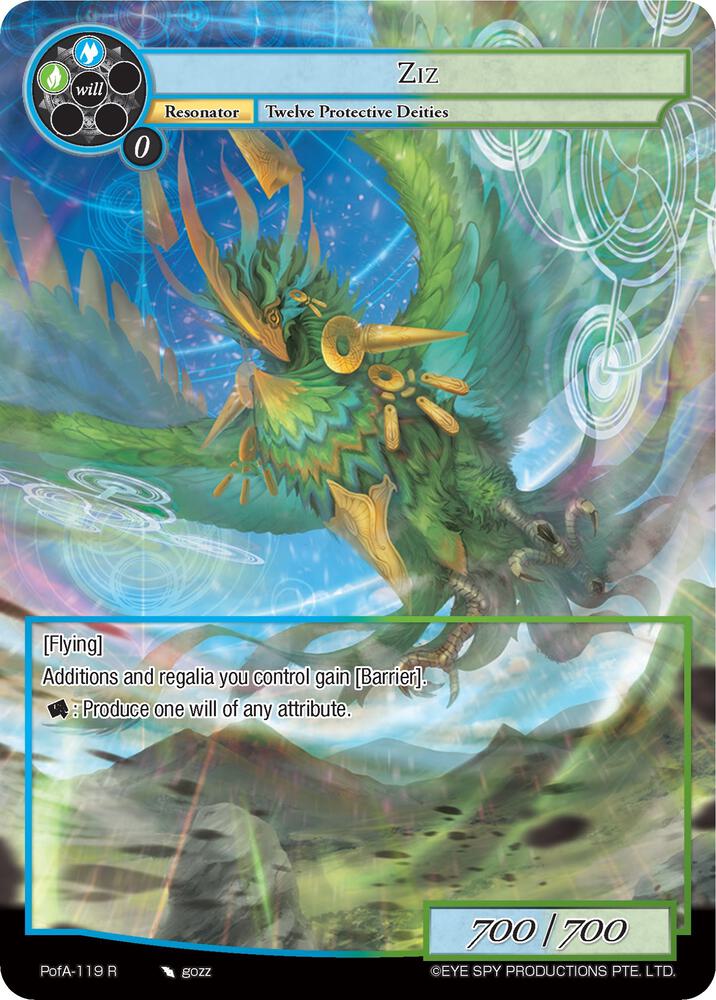 Ziz (Full Art), Alice Origin IV: Prologue of Attoractia PofA-119