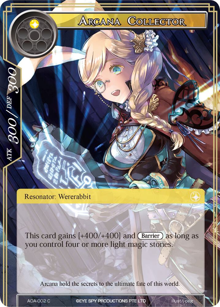 Arcana Collector, Awakening of the Ancients AOA-002