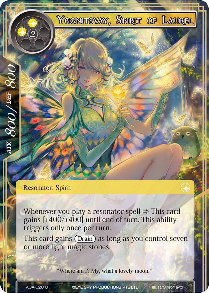 Yggnitsvay, Spirit of Laurel, Awakening of the Ancients AOA-020
