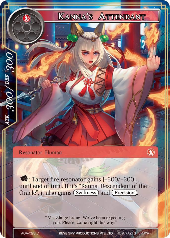 Kanna's Attendant, Awakening of the Ancients AOA-028
