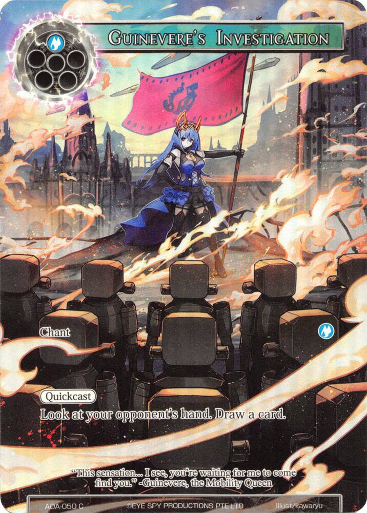 Guinevere's Investigation (Full Art), Awakening of the Ancients AOA-050