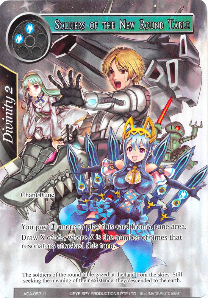 Soldiers of the New Round Table (Full Art), Awakening of the Ancients AOA-057